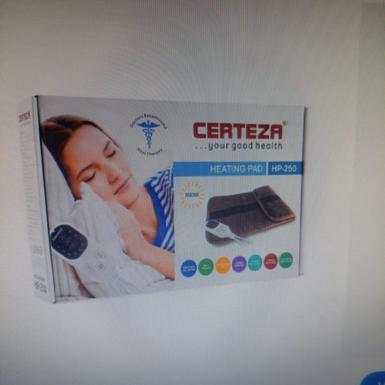 HP-250 HEATING PAD CERTEZA