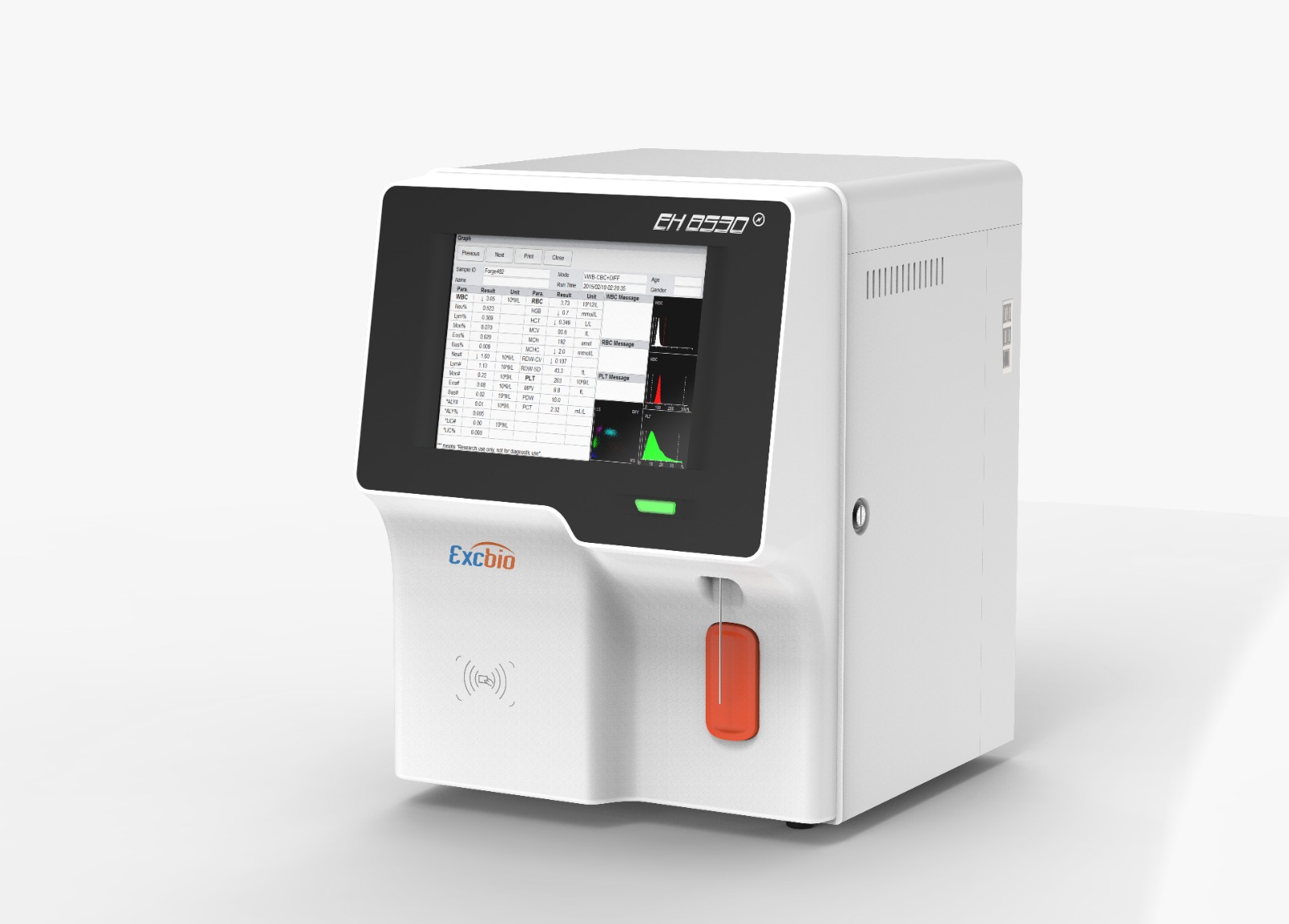 EH8500 5 Part Heamatology Analyzer