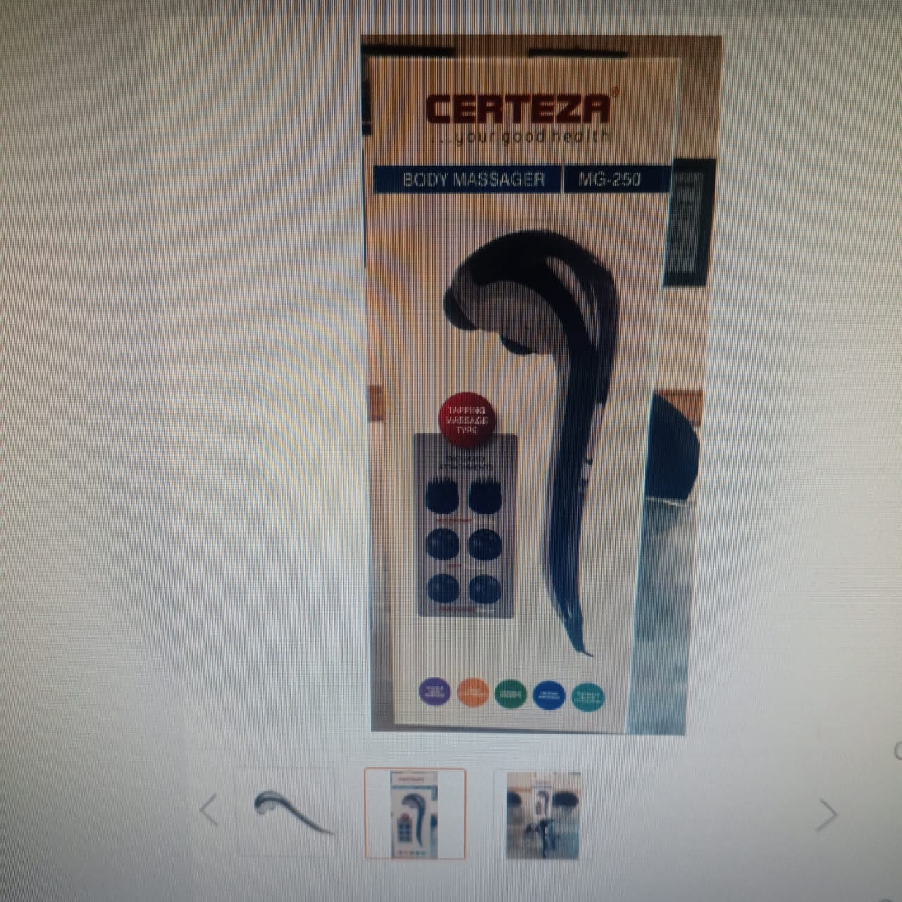MG-250 CERTEZA TAPPING MASSAGER